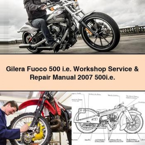 Manual de Servicio y Reparación Gilera Fuoco 500 i.e. (2007) PDF