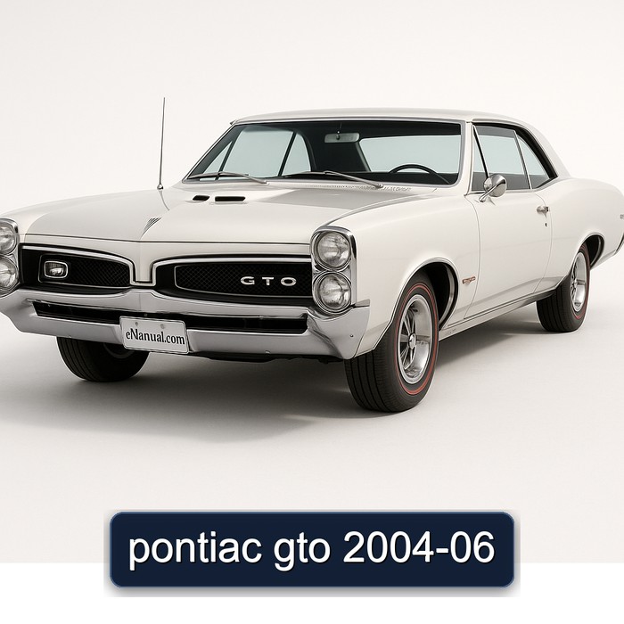 pontiac gto 2004-06