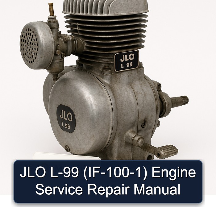 JLO L-99 (IF-100-1) Engine Service Repair Manual 
