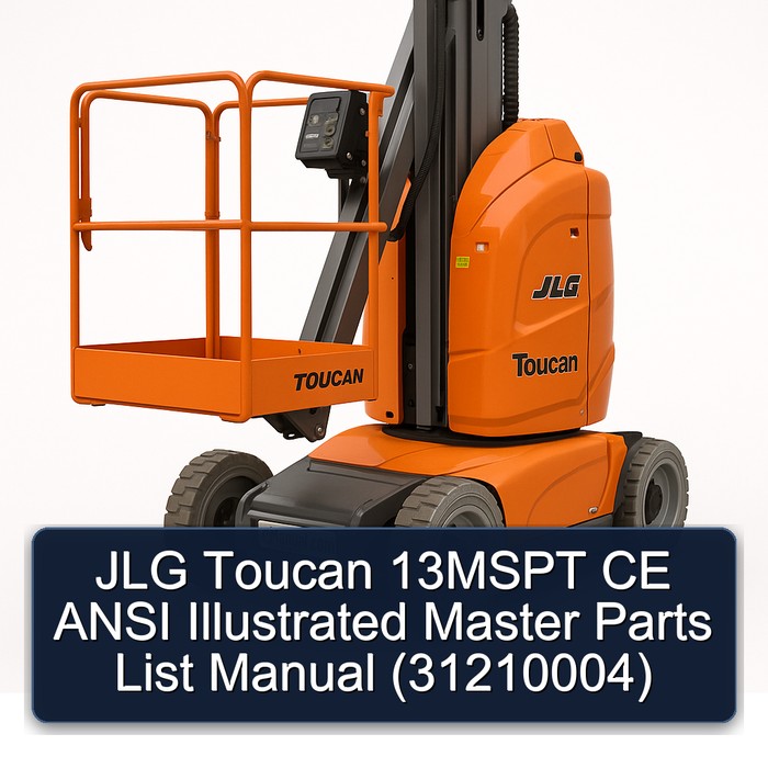 Jlg Toucan 13MSPT Ce Ansi (31210004) Parts Catalog PDF Download