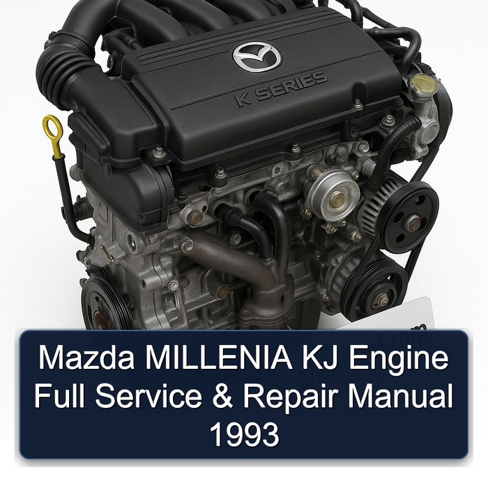 Mazda MILLENIA KJ Engine Full Service & Repair Manual 1993 