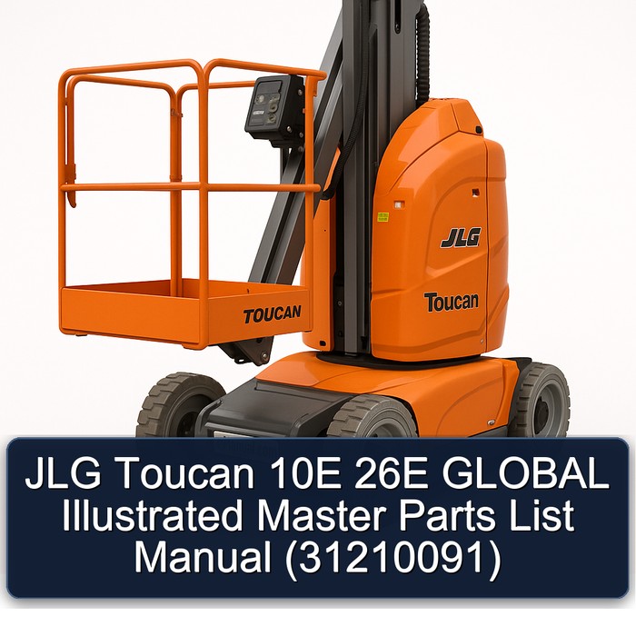 Jlg Toucan 10E 26E Global (31210091) Parts Catalog PDF Download