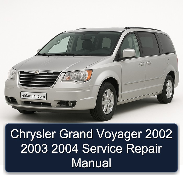 Chrysler Grand Voyager 2002 2003 2004 Manual de servicio y reparación