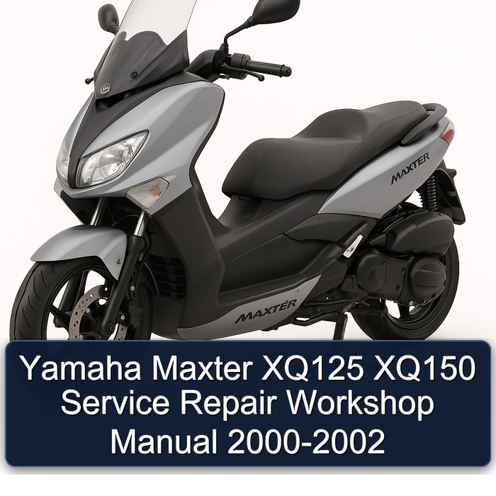 Yamaha Maxter XQ125 XQ150 Service Repair Workshop Manual 2000-2002