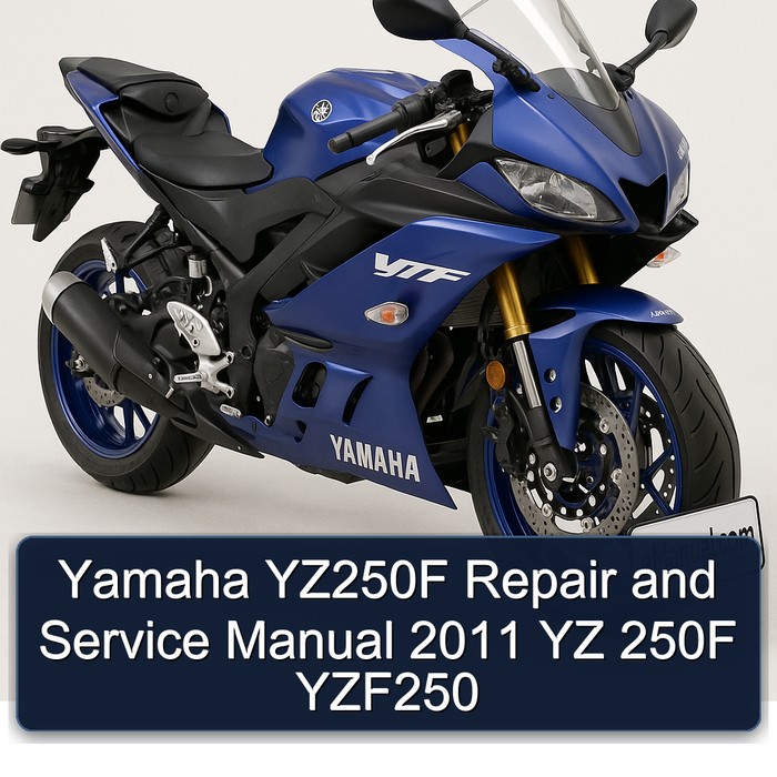 Yamaha YZ250F Repair and Service Manual 2011 YZ 250F YZF250