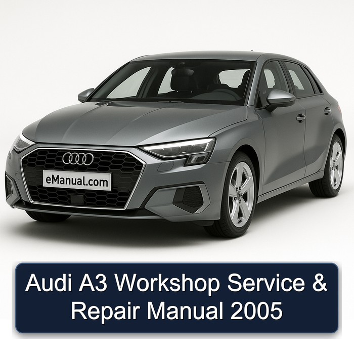 Audi A3 Workshop Service & Repair Manual 2005