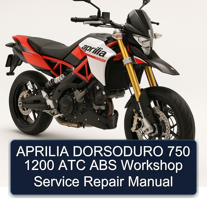 APRILIA DORSODURO 750 1200 ATC ABS Workshop Manual de servicio y reparación