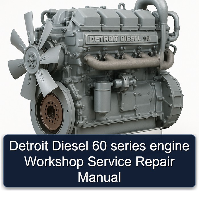 Detroit Diesel 60 series engine Workshop Service Repair Manual 