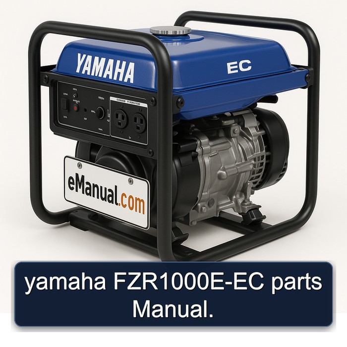 yamaha FZR1000E-EC parts Manual.
