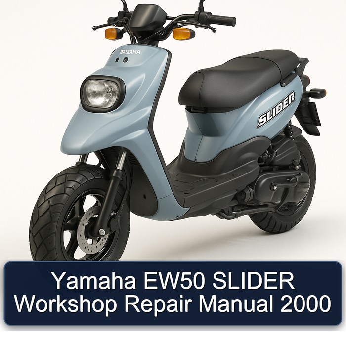 Yamaha EW50 SLIDER Workshop Repair Manual 2000