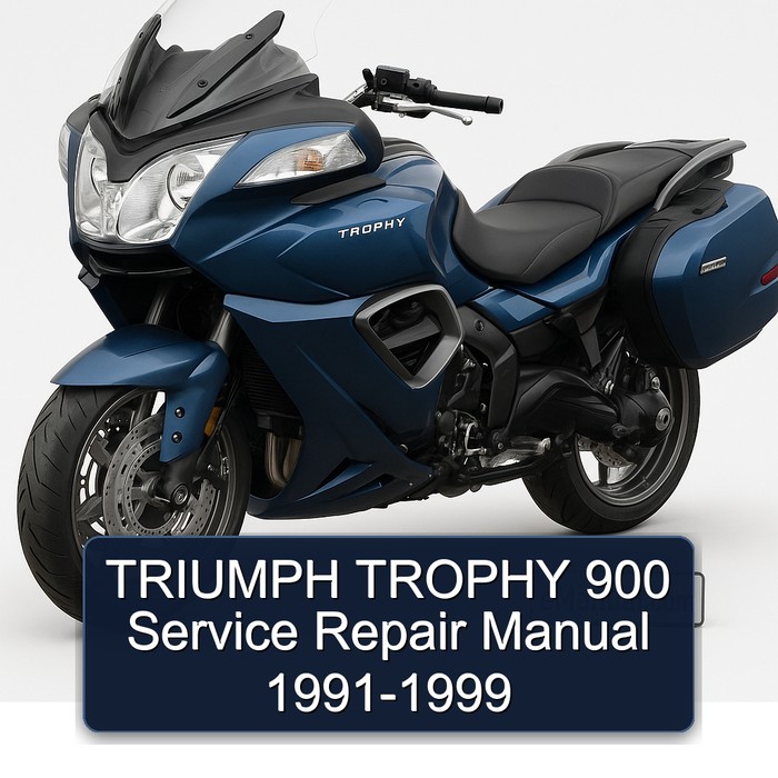 TRIUMPH TROPHY 900 Manual de servicio y reparación 1991-1999
