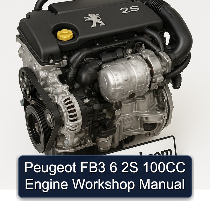 Manual de taller del motor Peugeot FB3 6 2S 100CC