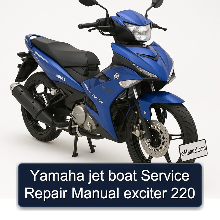 Yamaha jet boat Service Repair Manual exciter 220
