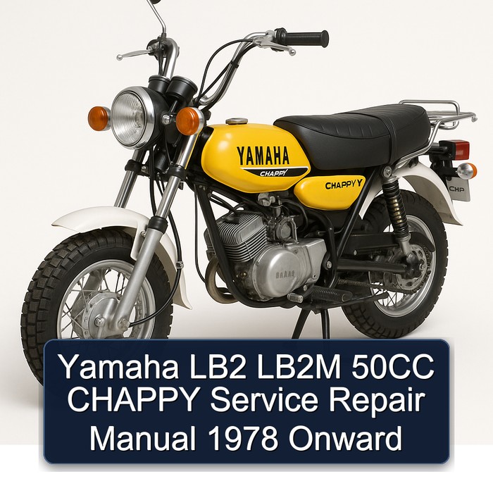 Yamaha LB2 LB2M 50CC CHAPPY Manual de servicio y reparación 1978 Onward