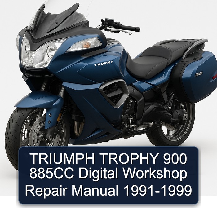 TRIUMPH TROPHY 900 885CC Digital Workshop Repair Manual 1991-1999