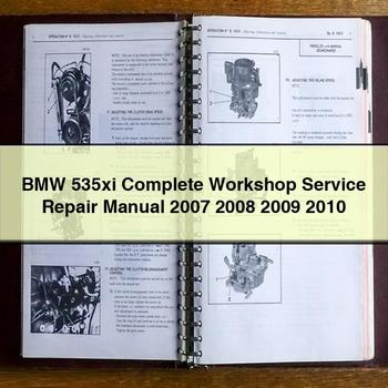 BMW 535xi Workshop Service Repair Manual PDF Download