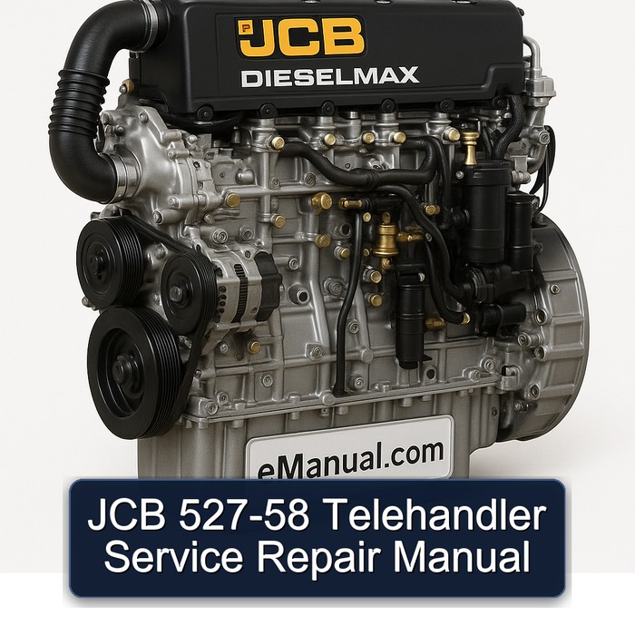 JCB 527-58 Telehandler Service Repair Manual