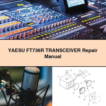 YAESU FT736R TRANSCEIVER Repair Manual