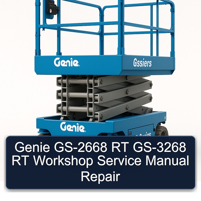 Genie GS-2668 RT & GS-3268 RT Werkstatt-Handbuch