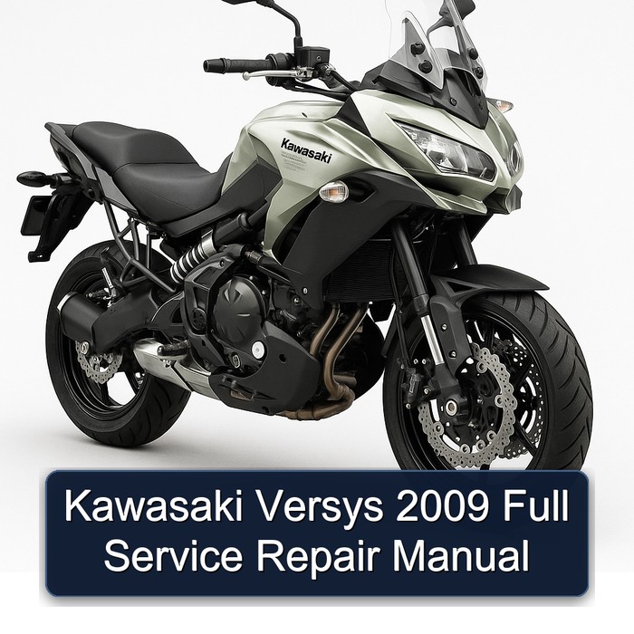 Kawasaki Versys 2009 Full Manual de servicio y reparación