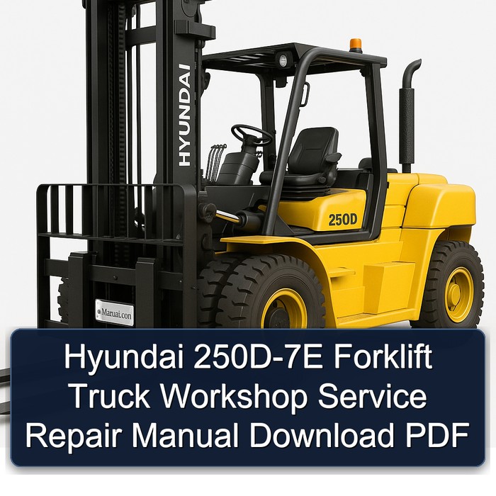 Hyundai 250D-7E Gabelstapler Werkstatt Handbuch PDF Download