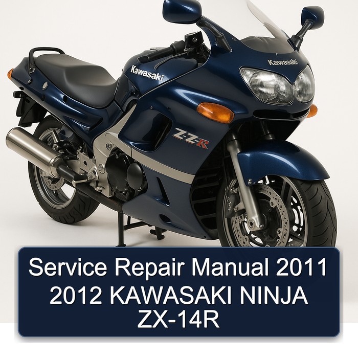 Manual de servicio y reparación 2011 2012 KAWASAKI NINJA ZX-14R