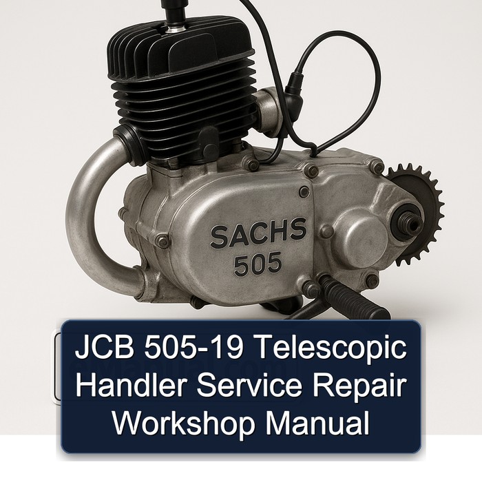 JCB 505-19 Telescopic Handler Service Repair Workshop Manual 
