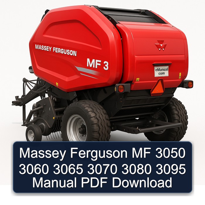 Massey Ferguson MF 3050 3060 3065 3070 3080 3095 Manual PDF Download