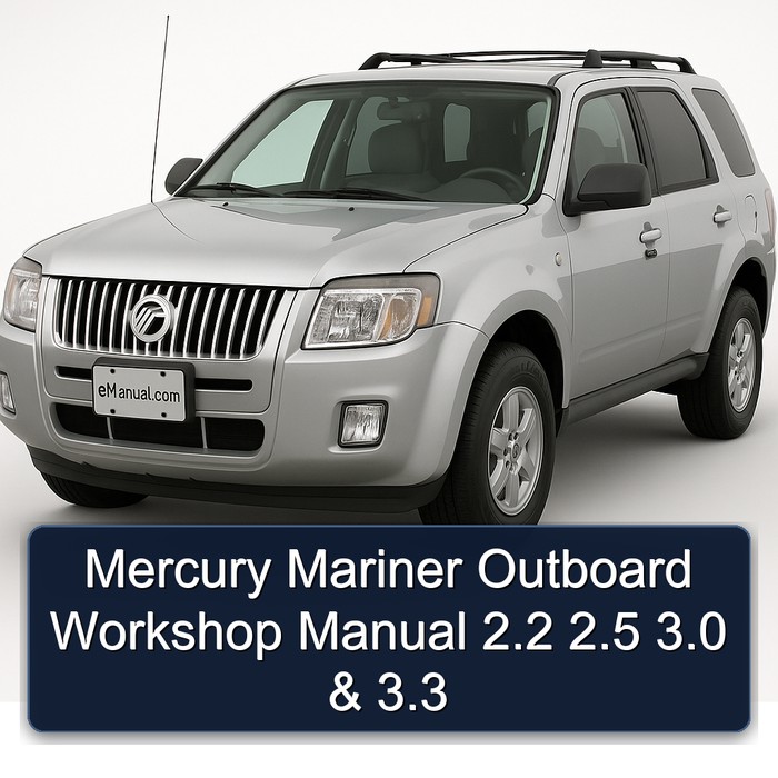 Mercury Mariner Outboard 2.2 2.5 3.0 & 3.3 Workshop Service Repair Manual PDF Download