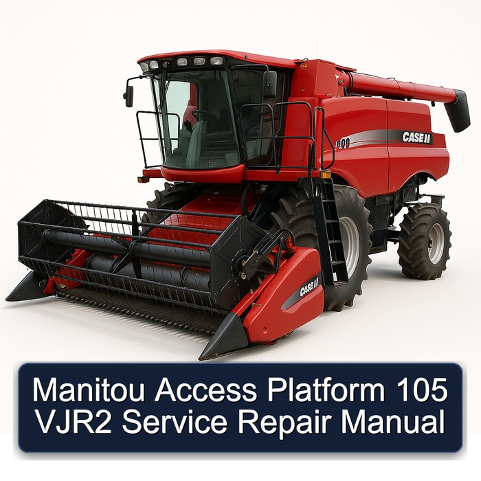Manitou Access Platform 105 VJR2 Service Repair Manual