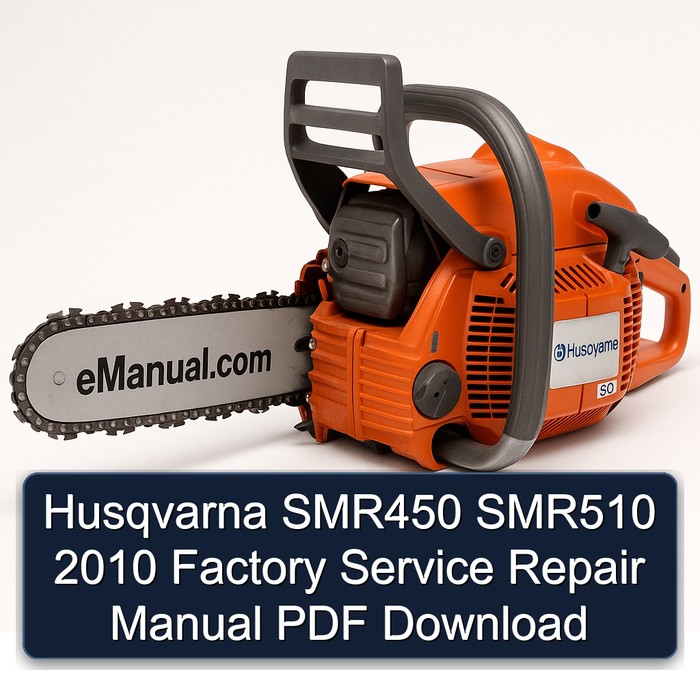 Husqvarna SMR450 SMR510 2010 Factory Service Repair Manual PDF Download