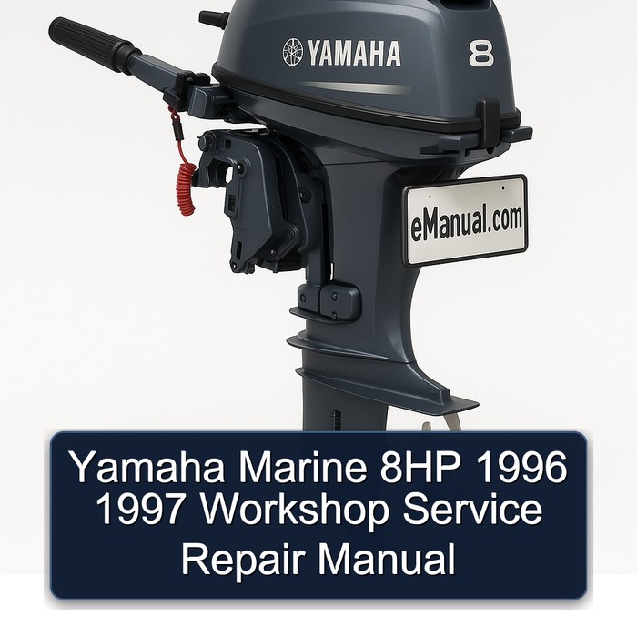 Yamaha Marine 8HP 1996 1997 Workshop Service Repair Manual