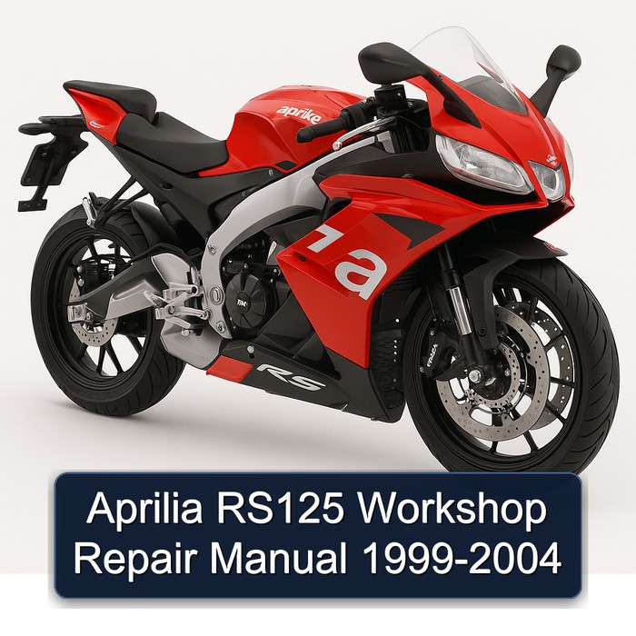 Aprilia RS125 Workshop Repair Manual 1999-2004