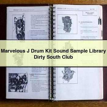 Marvelous J Drum Kit Sound Sample Library Dirty South Club PDF Download
