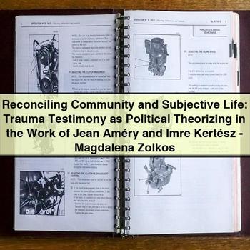 Reconciling Community and Subjective Life: Trauma Testimony as Political Theorizing PDF Download