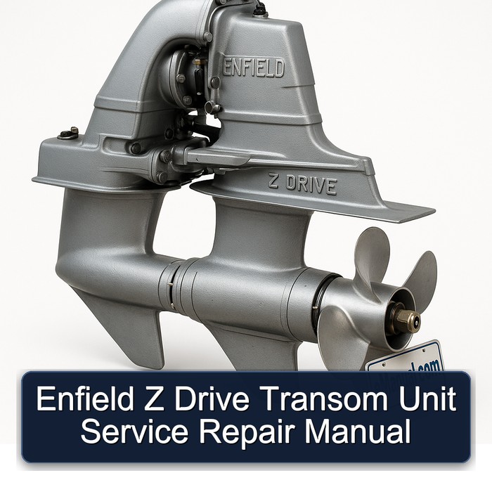 Enfield Z Drive Transom Unit Manual de servicio y reparación