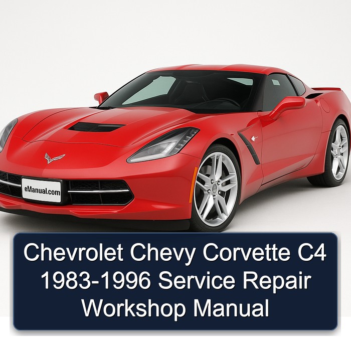 Chevrolet Chevy Corvette C4 1983-1996 Service Repair Workshop Manual