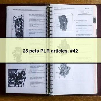 25 Pets Plr Articles #42 PDF Download