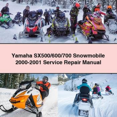 Manual de Servicio y Reparación Yamaha SX500/600/700 (2000-2001) - PDF