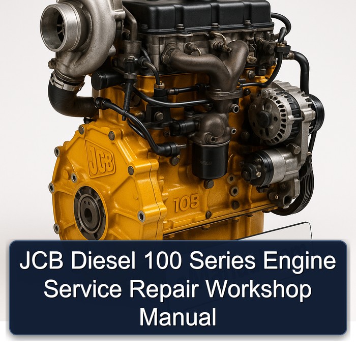 JCB Diesel 100 Series Engine Service Repair Workshop Manual 