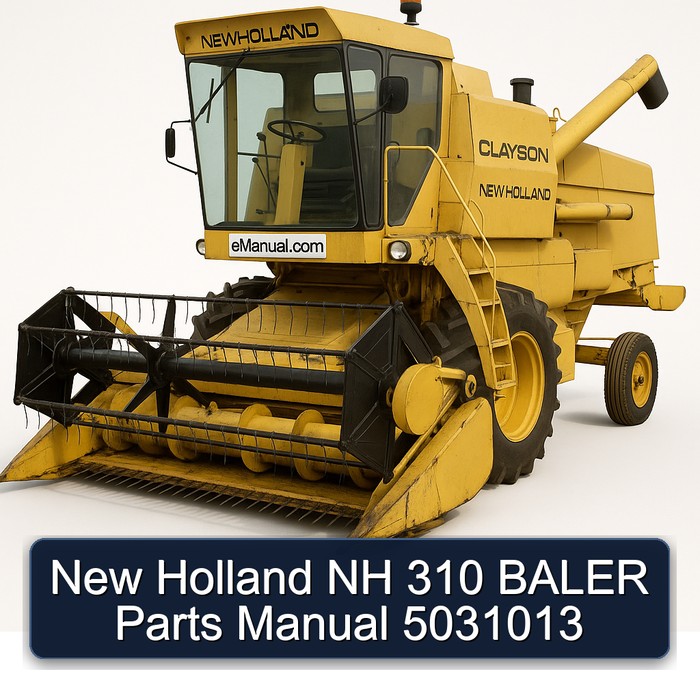 New Holland NH 310 Ballenpresse Ersatzteilkatalog