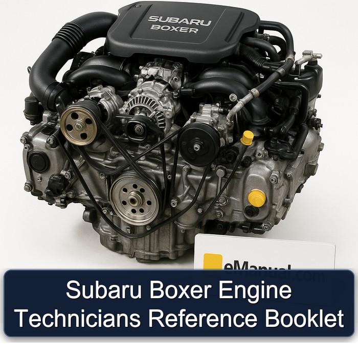 Subaru Boxer Engine Technicians Reference Booklet