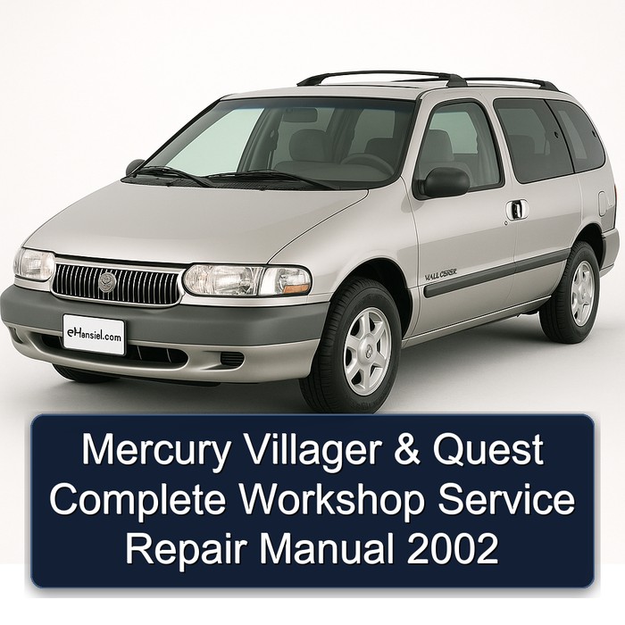 Mercury Villager & Quest Manual completo de servicio y reparación del taller 2002