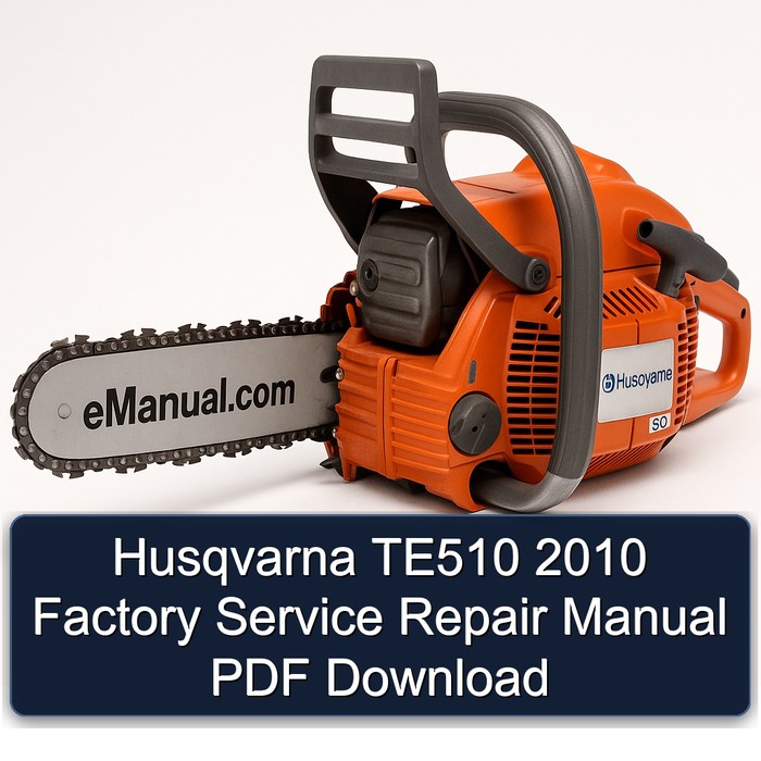 Husqvarna TE510 2010 Factory Service Repair Manual PDF Download