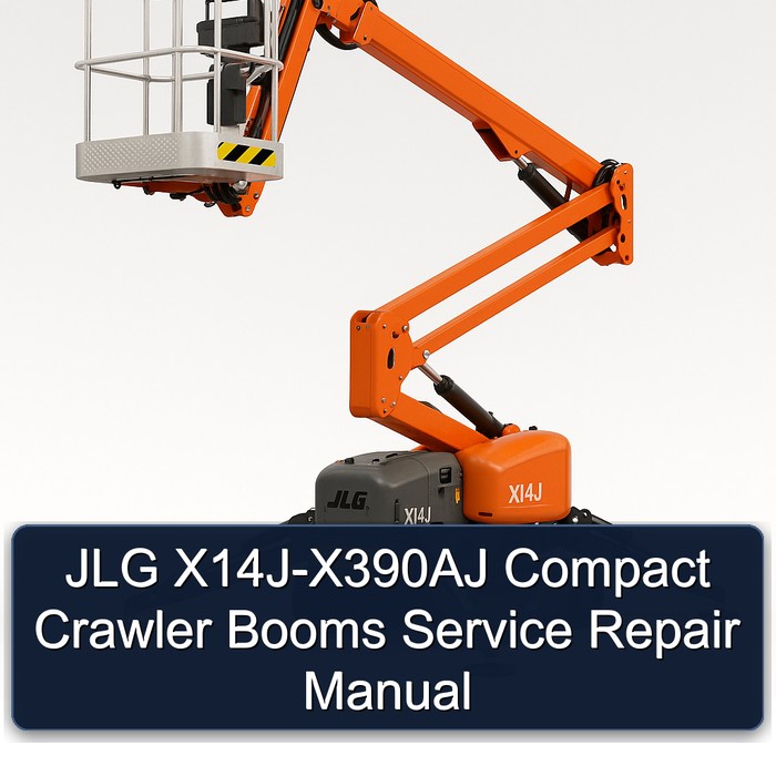 Jlg X14J-X390AJ Compact Crawler Booms Workshop Service Repair Manual PDF Download