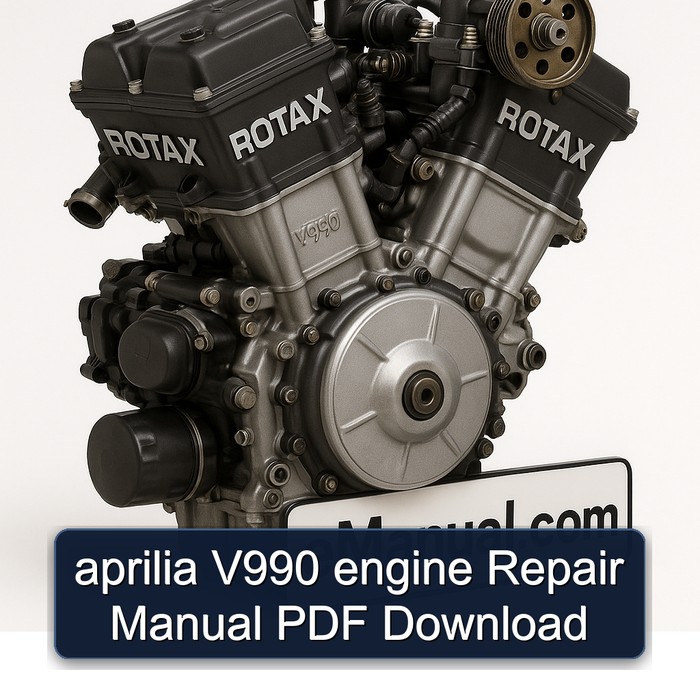aprilia V990 engine Repair Manual PDF Download