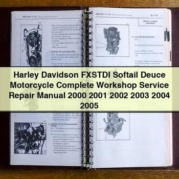Harley Davidson Fxstdi Softail Deuce Motorcycle Workshop Service Repair Manual PDF Download