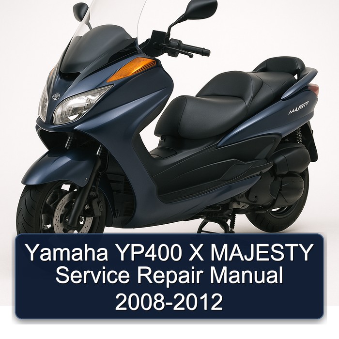 Yamaha YP400 X MAJESTY Service Repair Manual 2008-2012