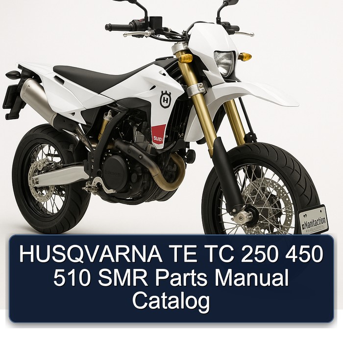 HUSQVARNA TE TC 250 450 510 SMR Parts Manual Catalog