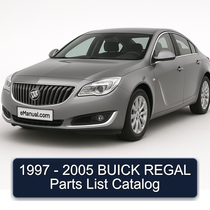 1997 - 2005 BUICK REGAL Parts List Catalog